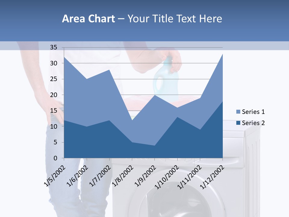 Background Dirty Clothes PowerPoint Template