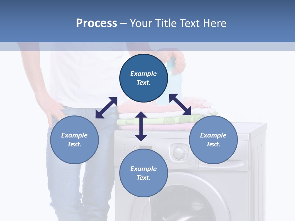 Background Dirty Clothes PowerPoint Template