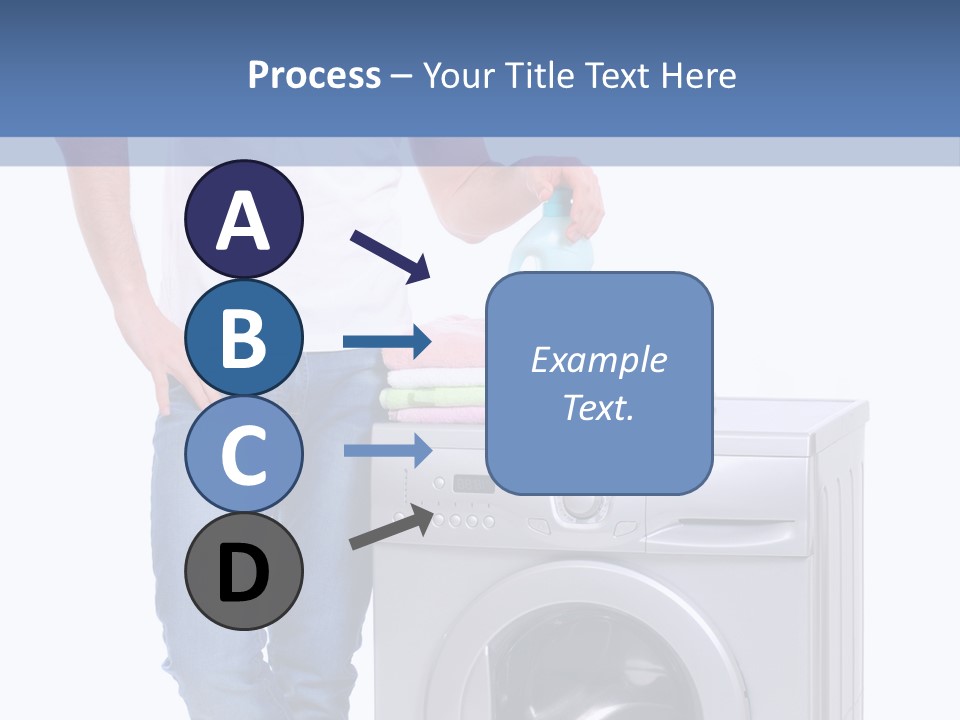 Background Dirty Clothes PowerPoint Template