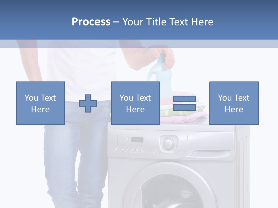 Background Dirty Clothes PowerPoint Template