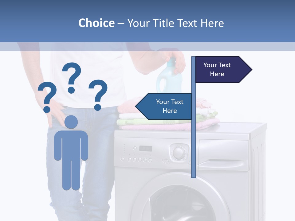 Background Dirty Clothes PowerPoint Template