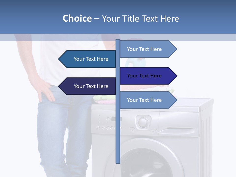 Background Dirty Clothes PowerPoint Template