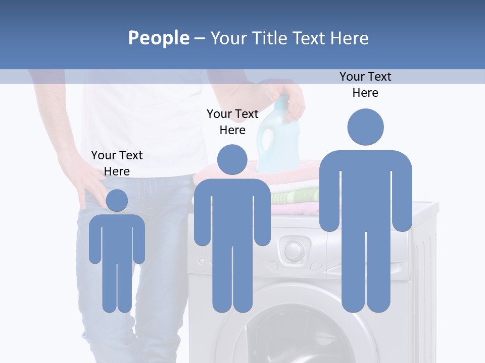 Background Dirty Clothes PowerPoint Template