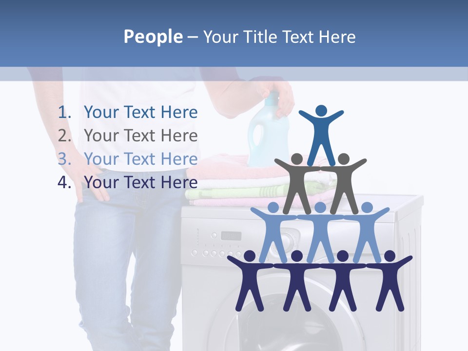 Background Dirty Clothes PowerPoint Template