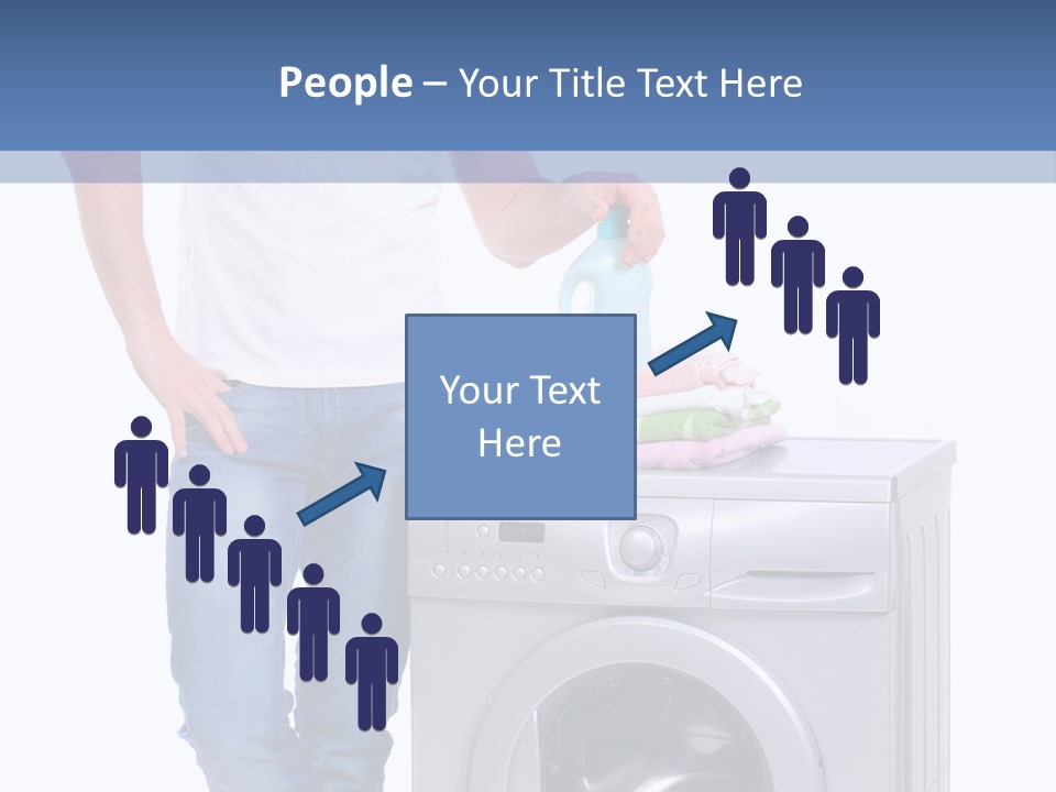 Background Dirty Clothes PowerPoint Template