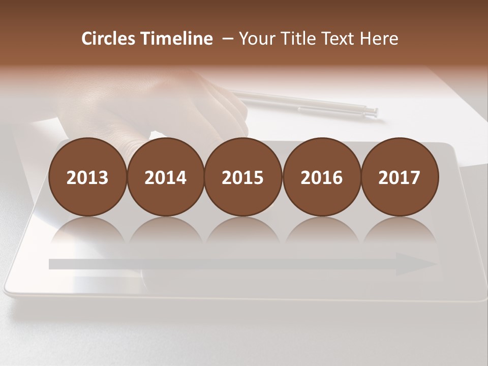 Data White Computer PowerPoint Template