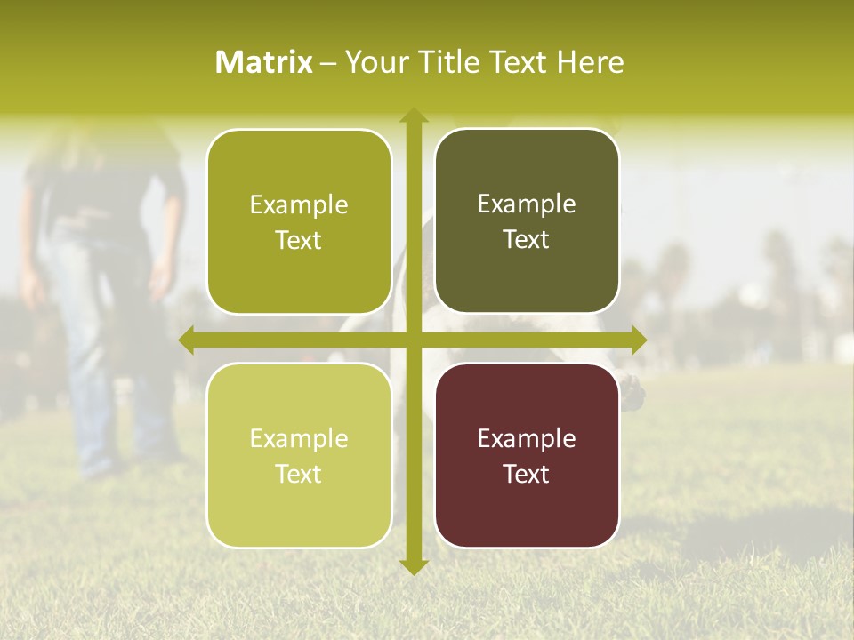 Green Activity Sunlight PowerPoint Template