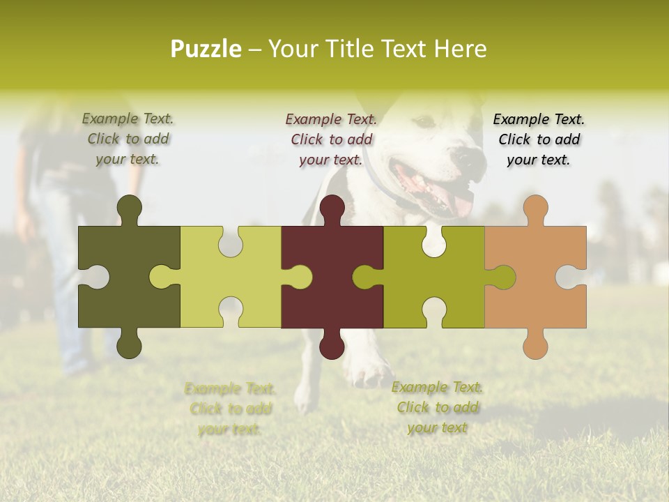 Green Activity Sunlight PowerPoint Template