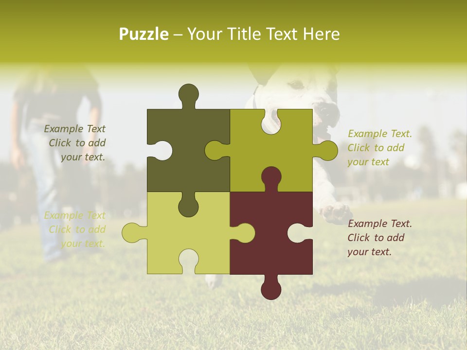 Green Activity Sunlight PowerPoint Template