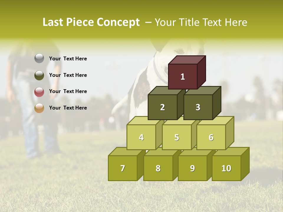 Green Activity Sunlight PowerPoint Template