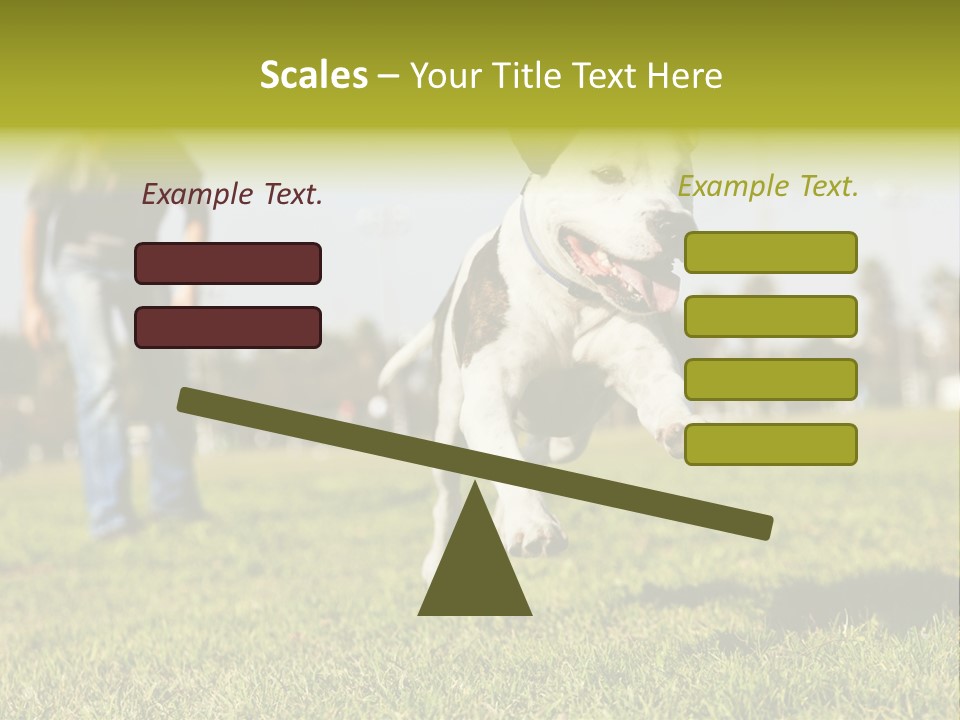 Green Activity Sunlight PowerPoint Template