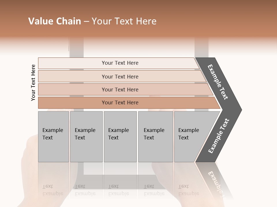Organizer Woman Background PowerPoint Template