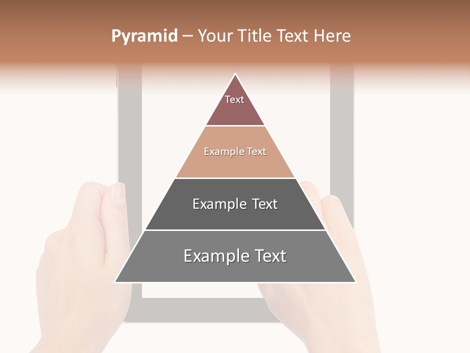 Organizer Woman Background PowerPoint Template