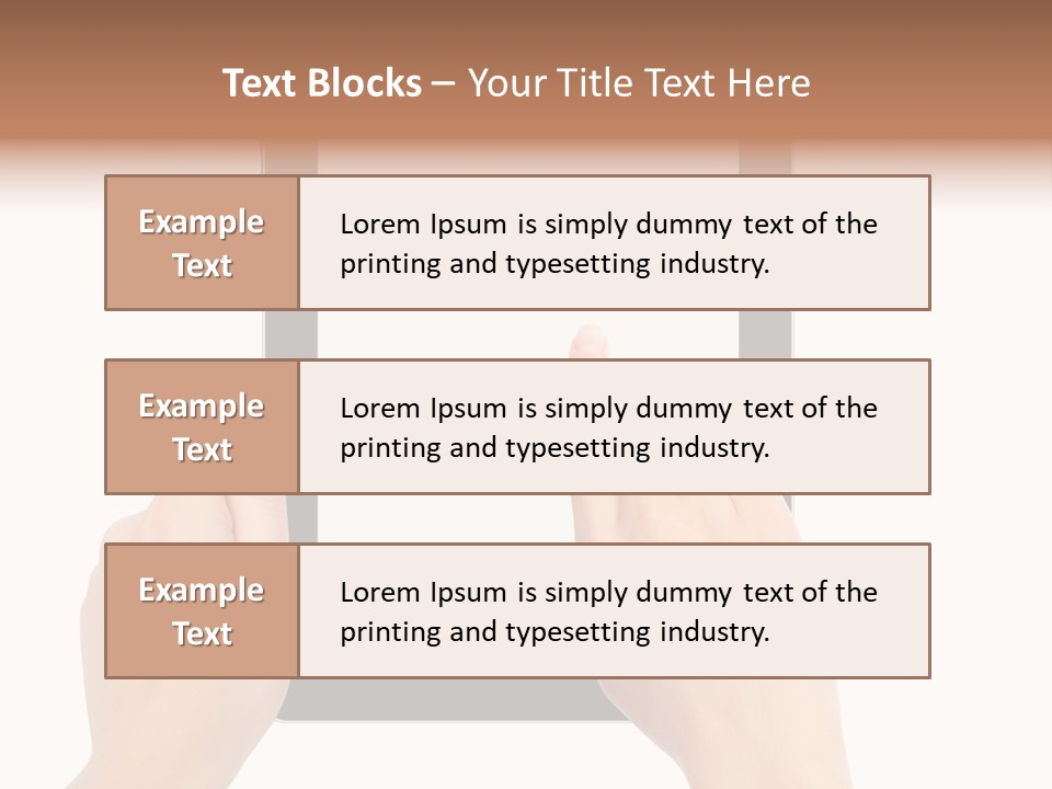 Organizer Woman Background PowerPoint Template