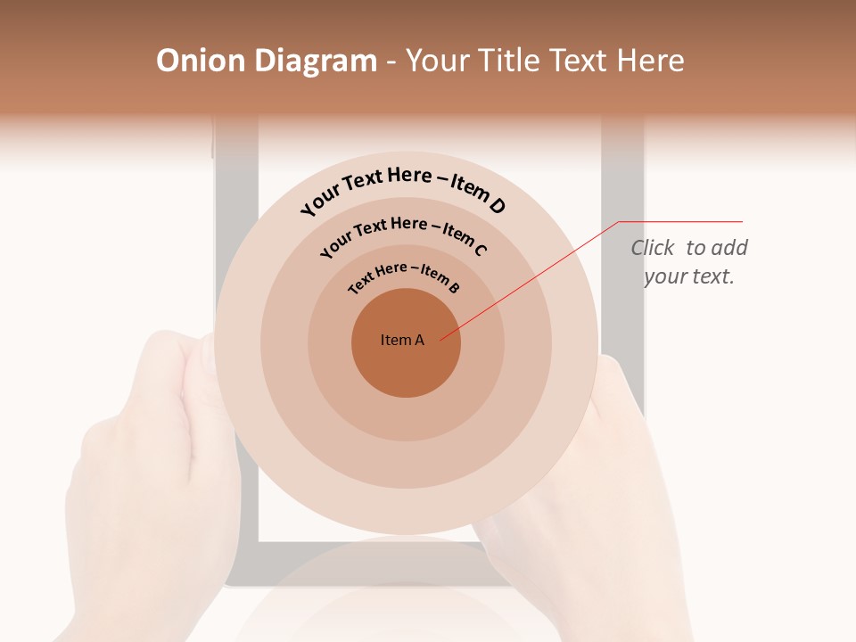 Organizer Woman Background PowerPoint Template