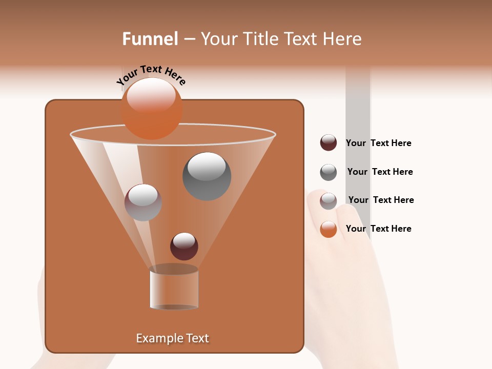 Organizer Woman Background PowerPoint Template