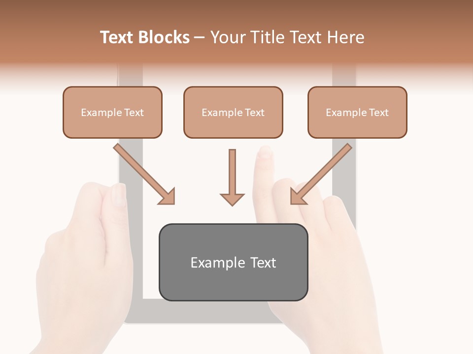 Organizer Woman Background PowerPoint Template