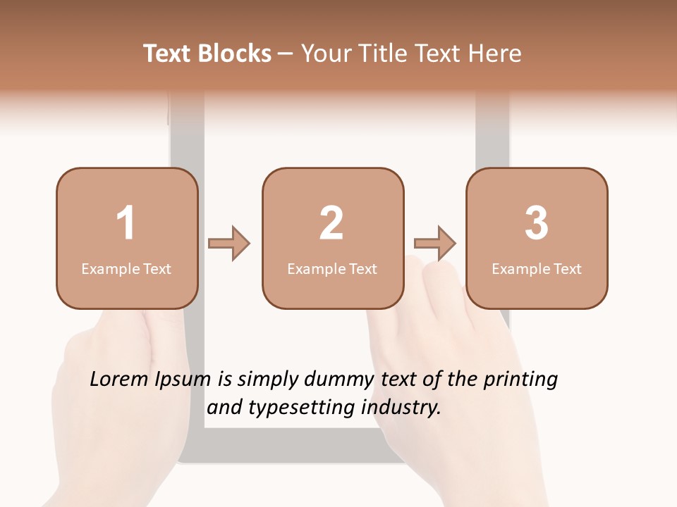 Organizer Woman Background PowerPoint Template