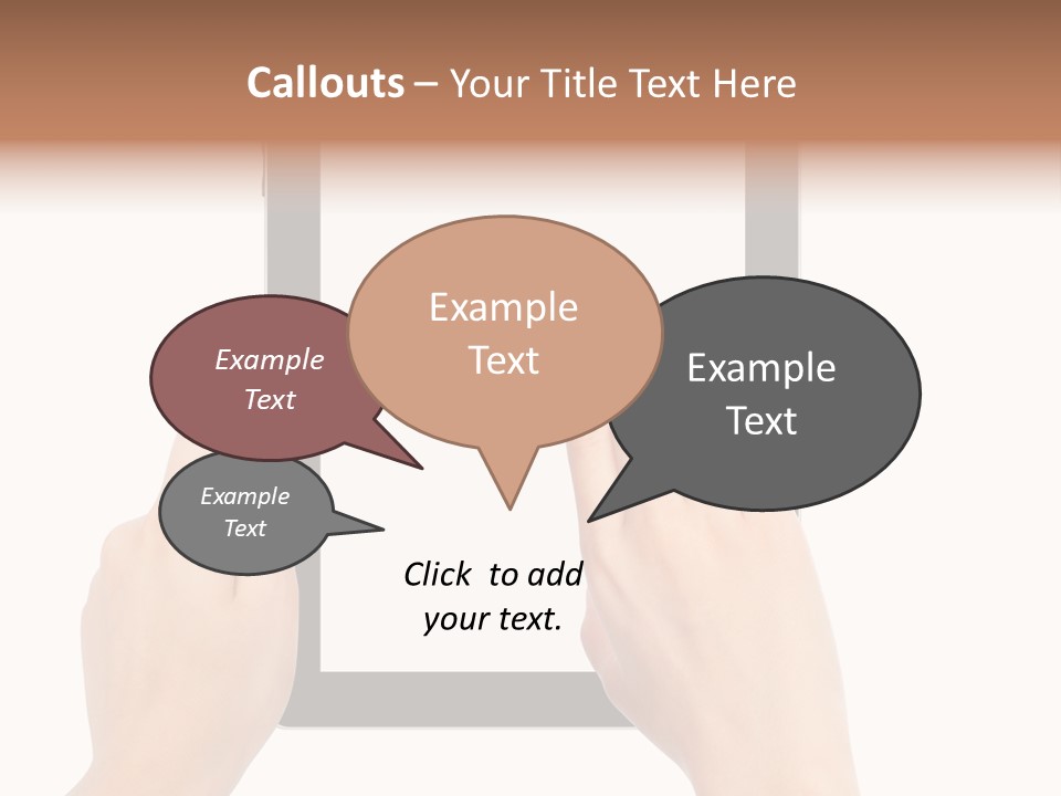 Organizer Woman Background PowerPoint Template