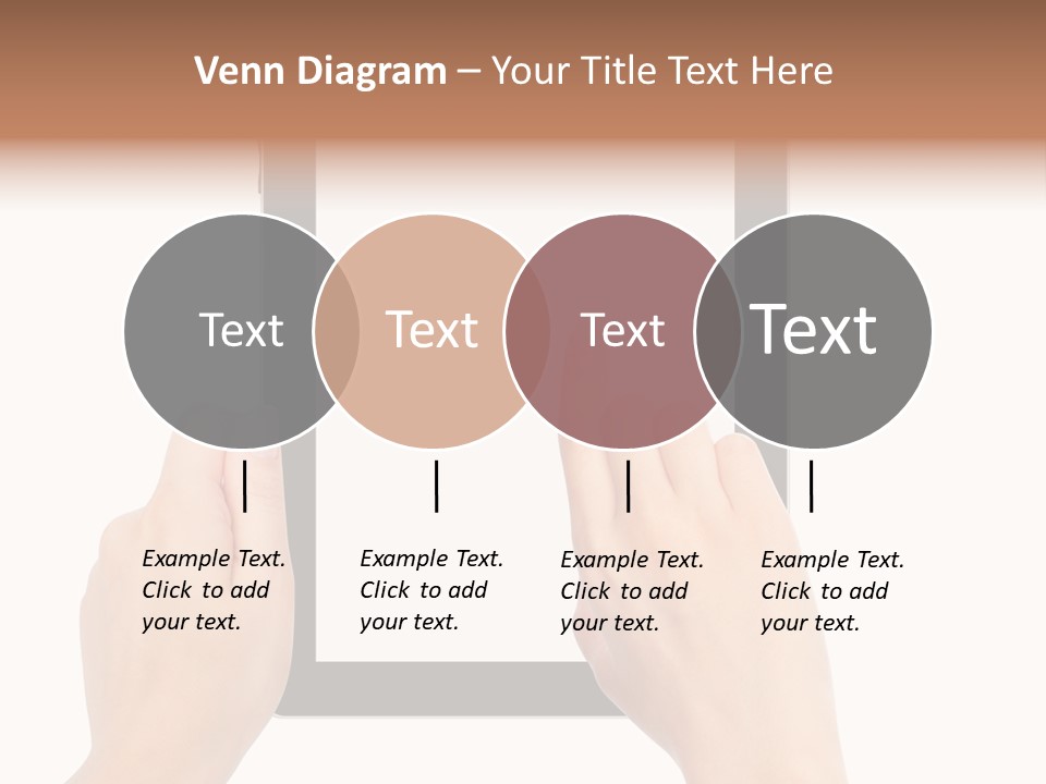 Organizer Woman Background PowerPoint Template