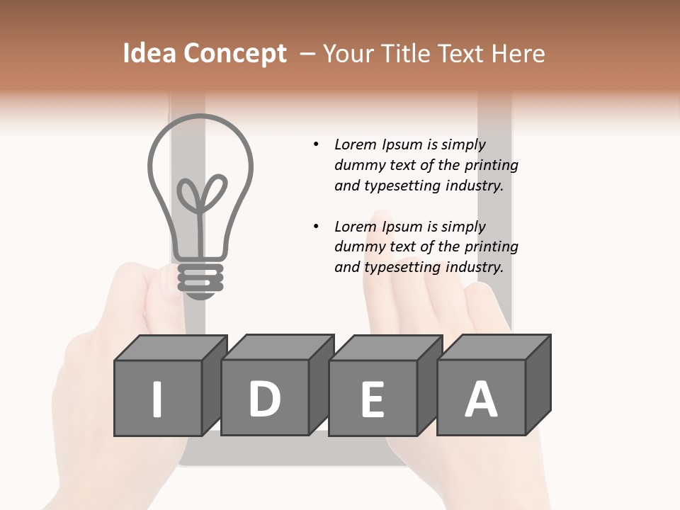 Organizer Woman Background PowerPoint Template