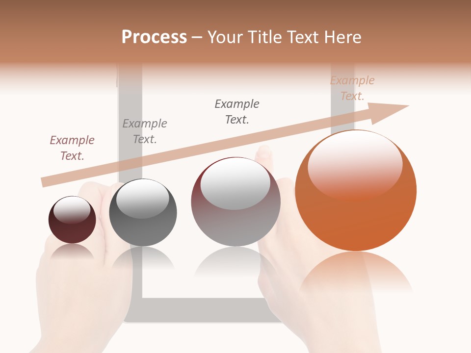 Organizer Woman Background PowerPoint Template