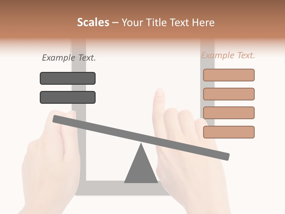 Organizer Woman Background PowerPoint Template