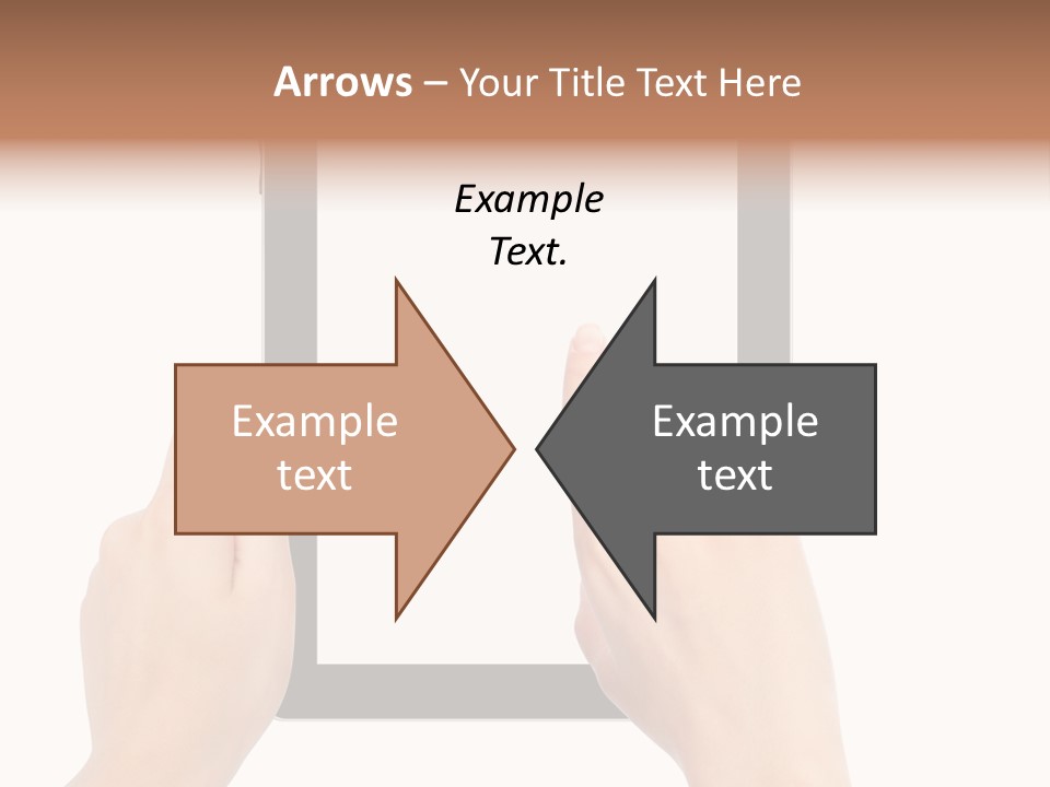 Organizer Woman Background PowerPoint Template