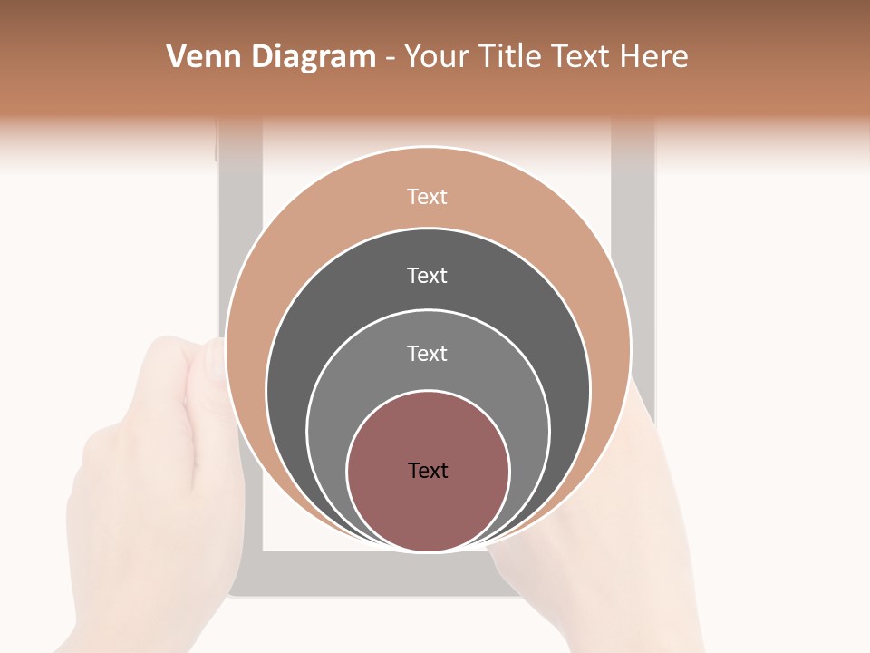 Organizer Woman Background PowerPoint Template