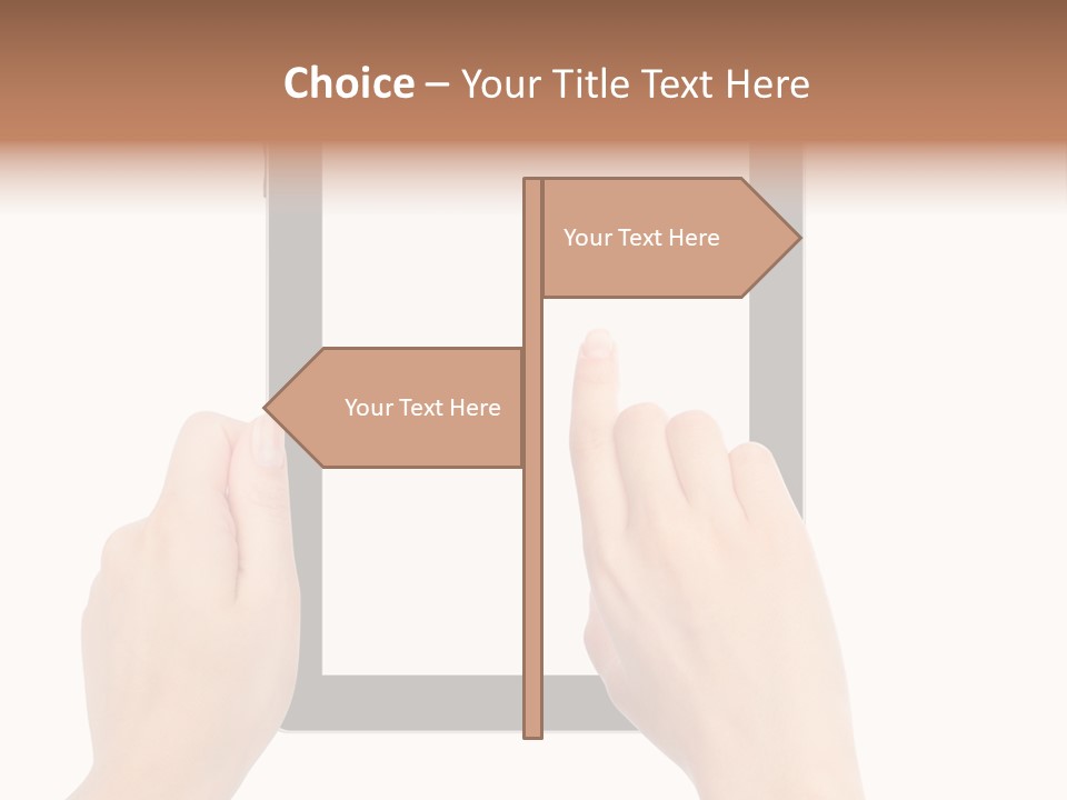 Organizer Woman Background PowerPoint Template