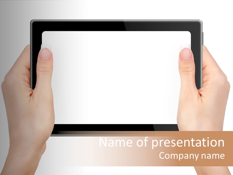 Internet Communication Technology PowerPoint Template