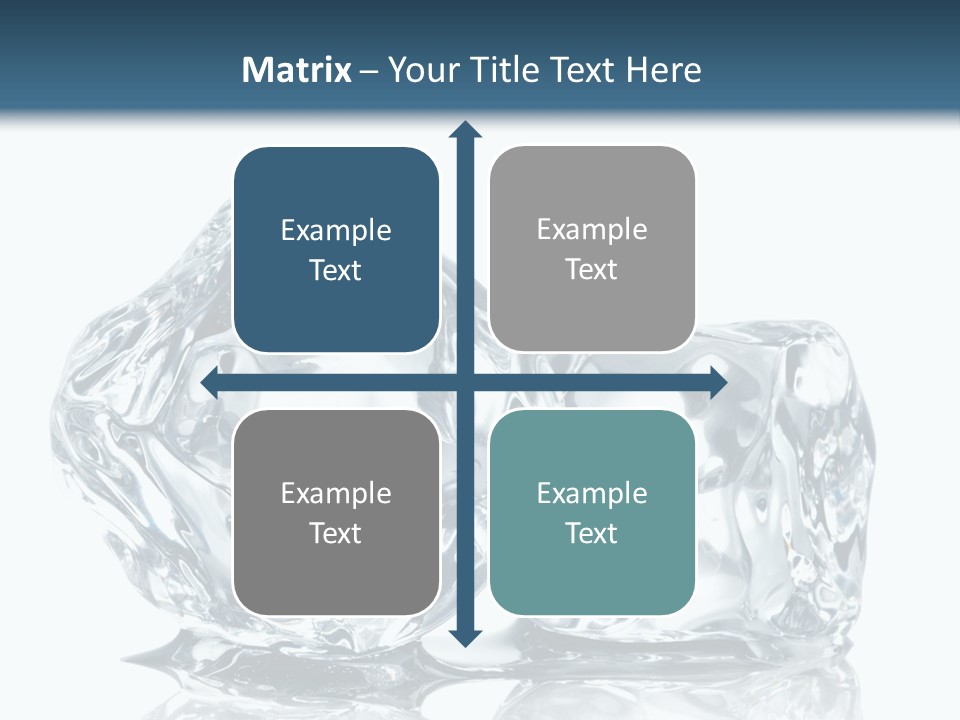 Reflection Macro Food PowerPoint Template