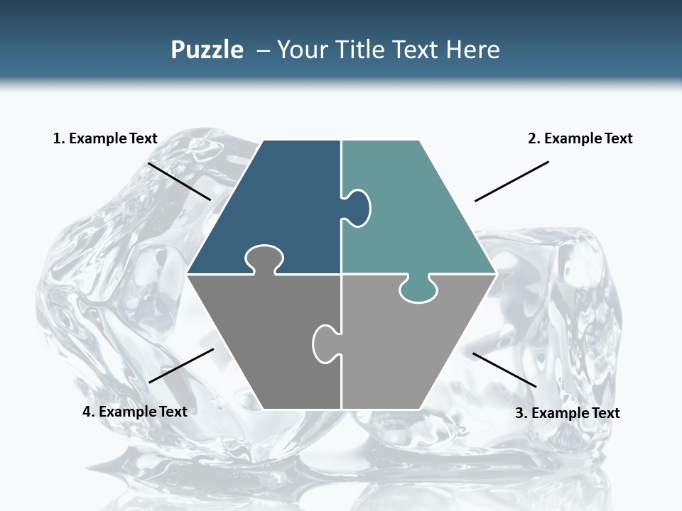 Reflection Macro Food PowerPoint Template