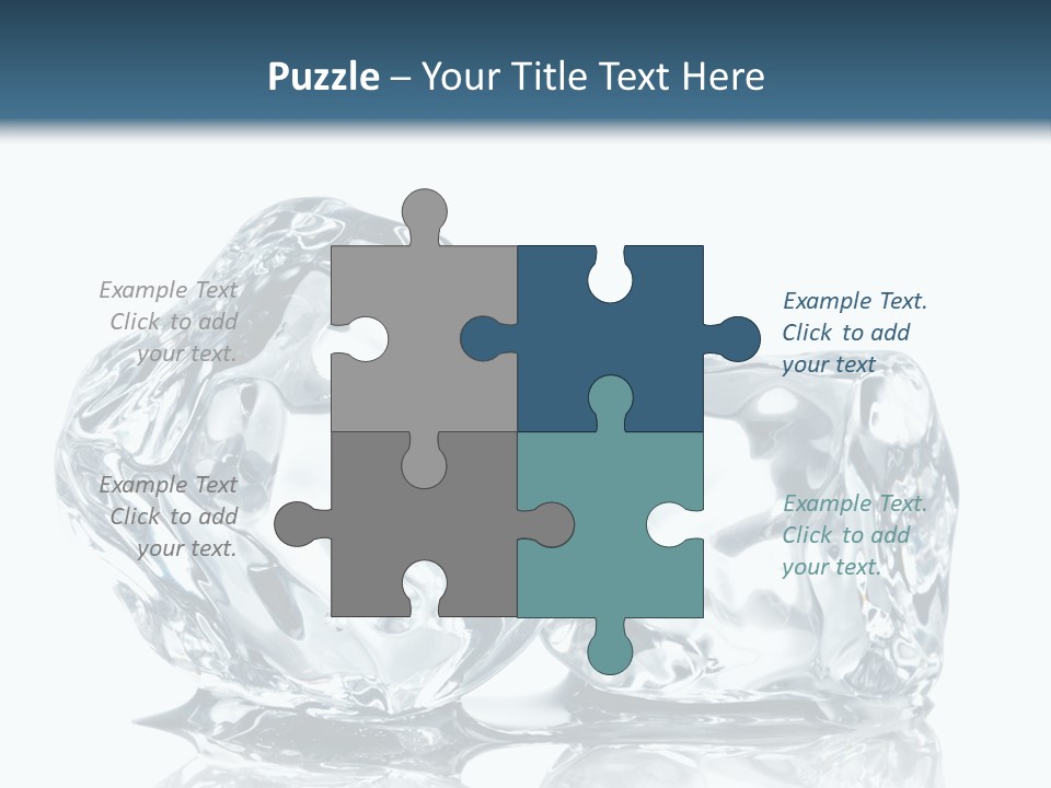 Reflection Macro Food PowerPoint Template