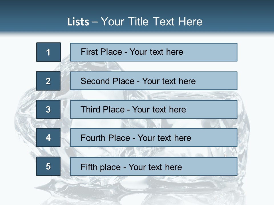 Reflection Macro Food PowerPoint Template