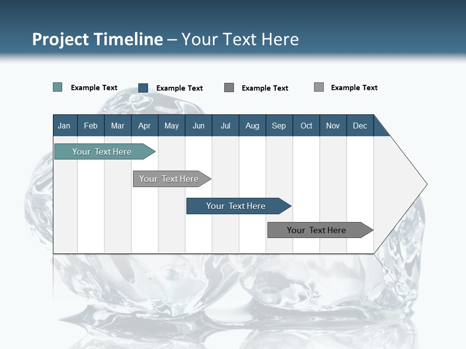 Reflection Macro Food PowerPoint Template