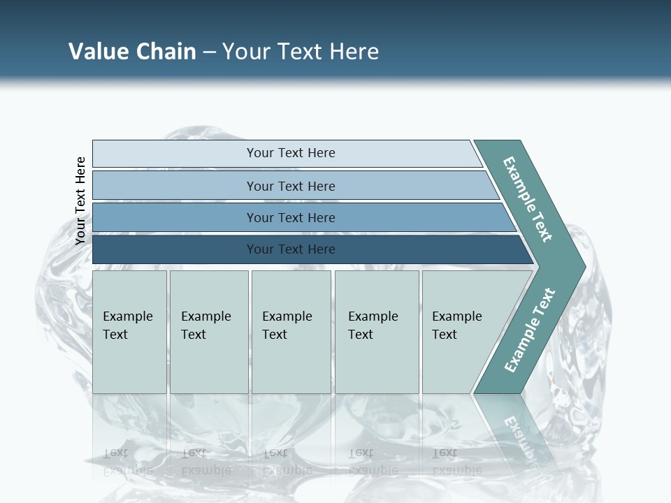 Reflection Macro Food PowerPoint Template