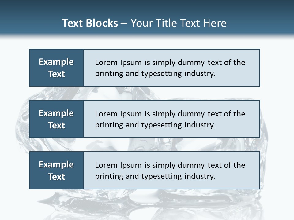 Reflection Macro Food PowerPoint Template