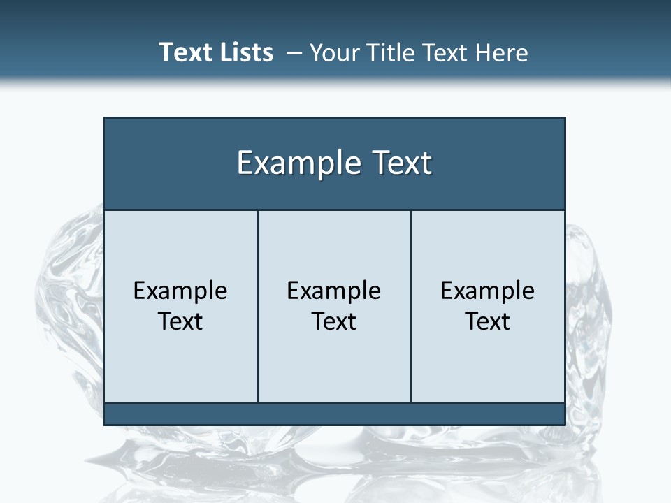 Reflection Macro Food PowerPoint Template