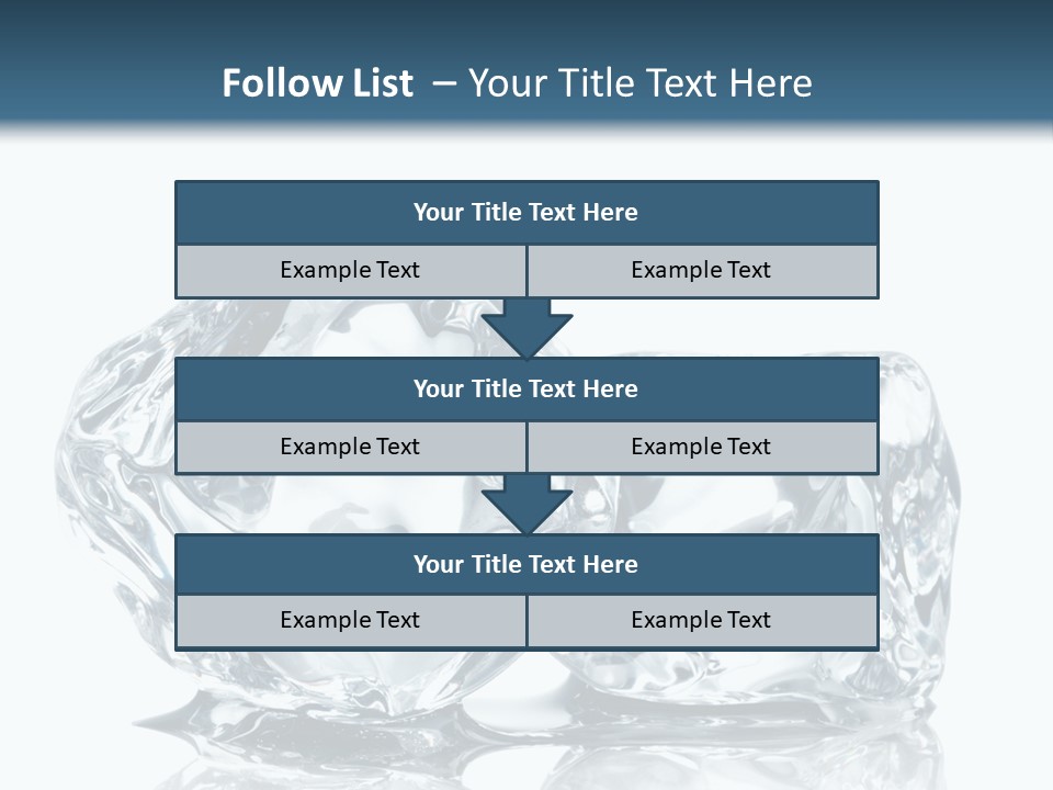 Reflection Macro Food PowerPoint Template