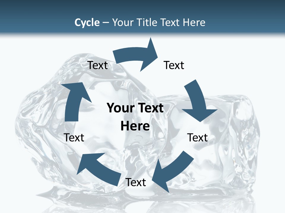 Reflection Macro Food PowerPoint Template