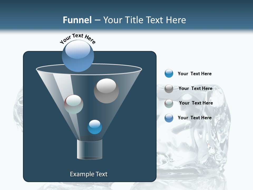 Reflection Macro Food PowerPoint Template