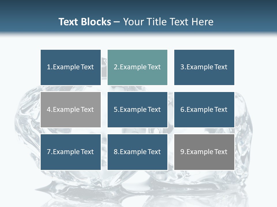 Reflection Macro Food PowerPoint Template