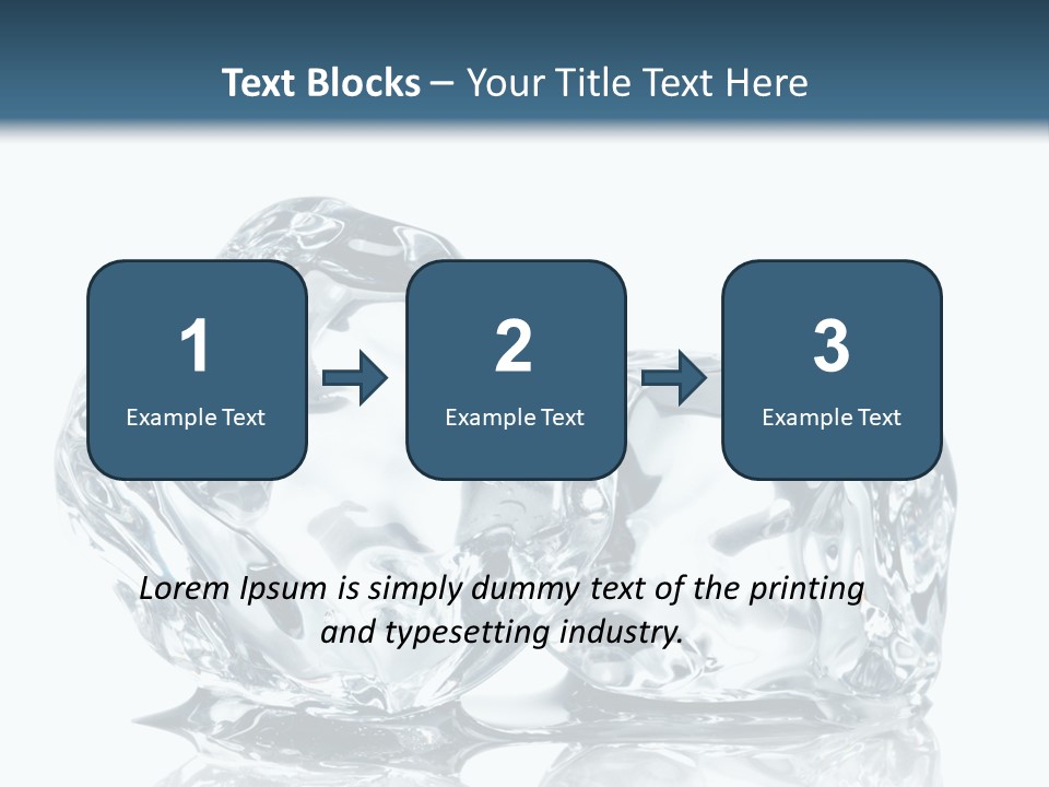 Reflection Macro Food PowerPoint Template