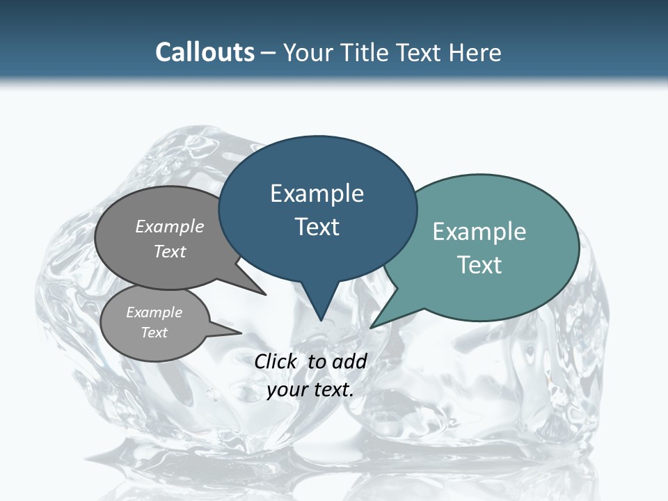 Reflection Macro Food PowerPoint Template