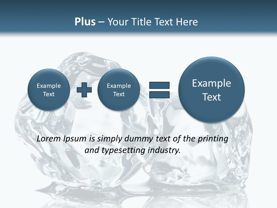 Reflection Macro Food PowerPoint Template