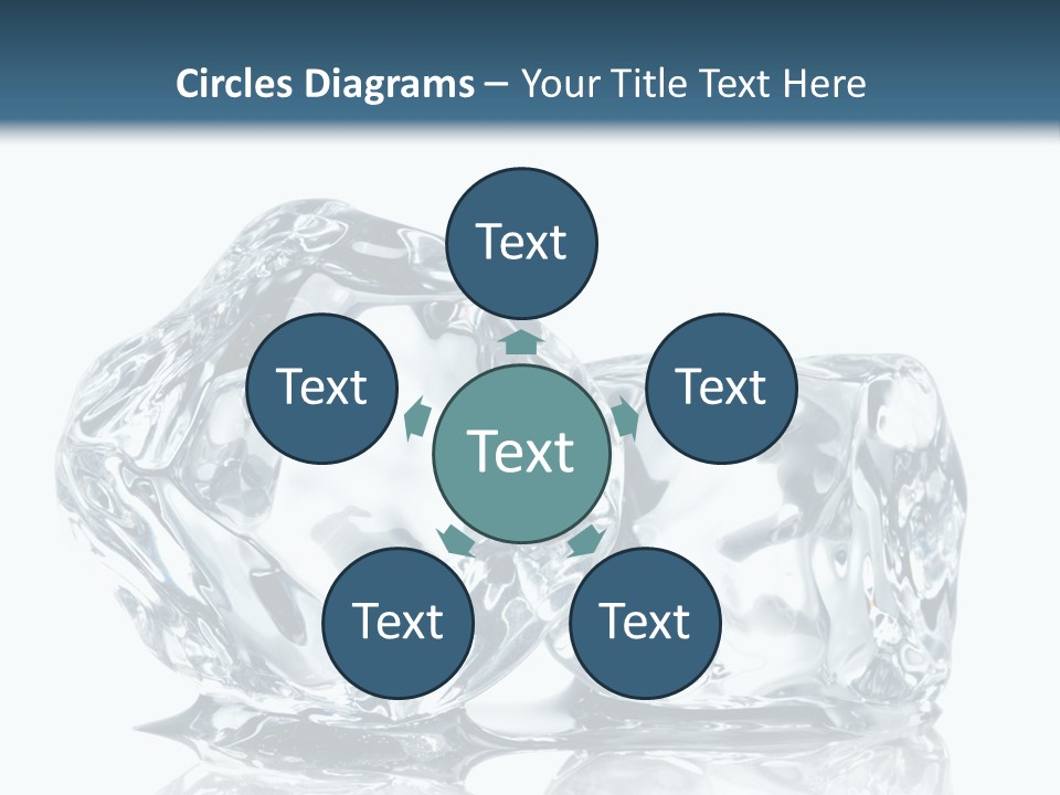 Reflection Macro Food PowerPoint Template