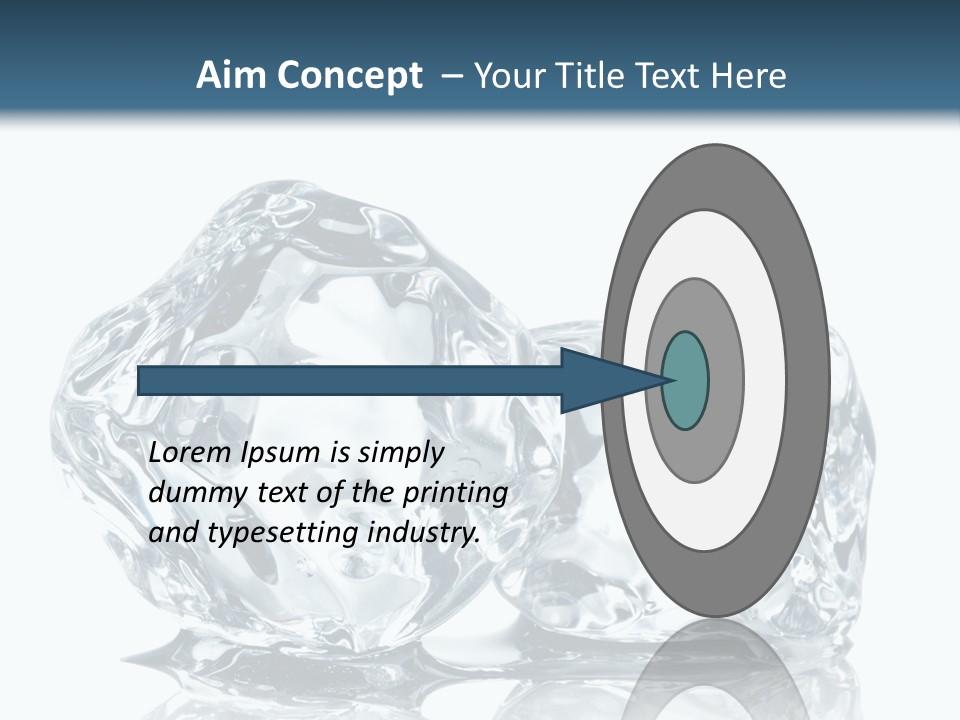 Reflection Macro Food PowerPoint Template