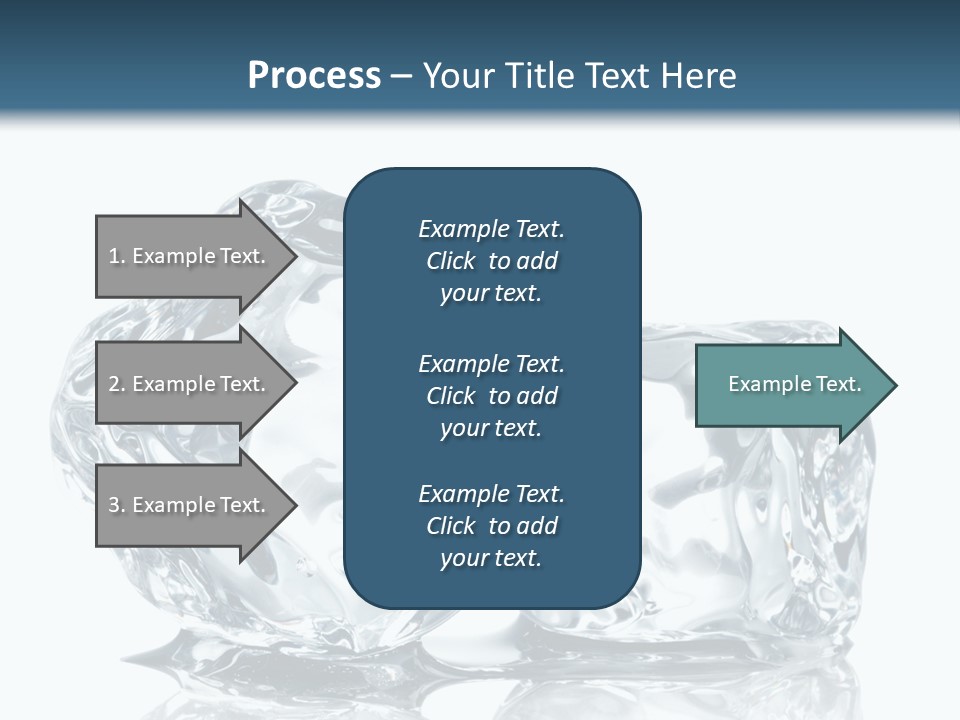 Reflection Macro Food PowerPoint Template