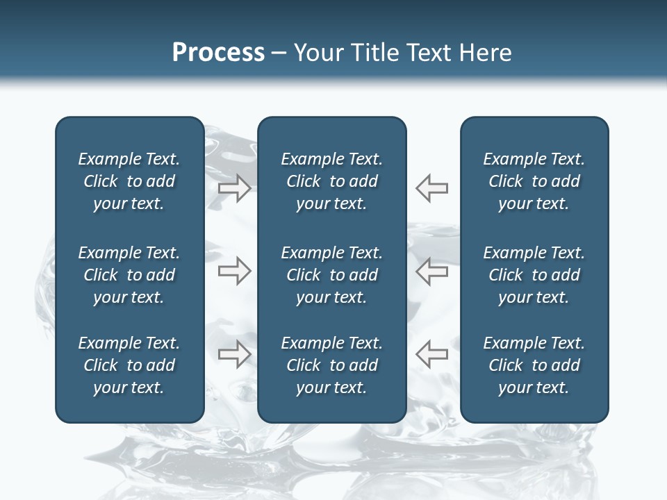 Reflection Macro Food PowerPoint Template